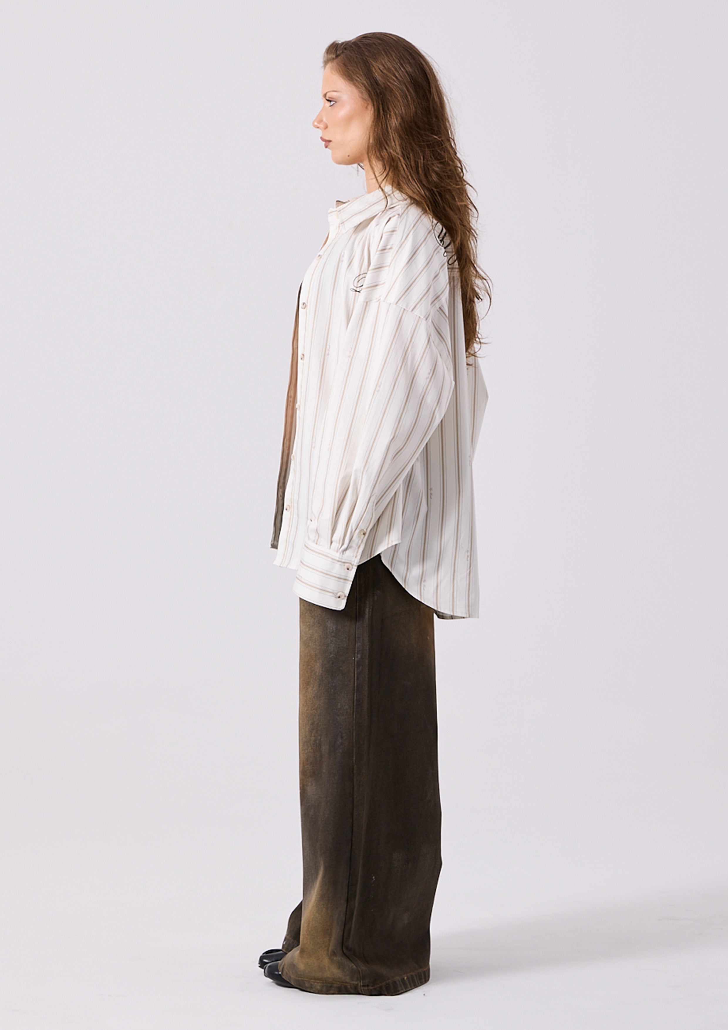 RAINE OVERSIZED SHIRT - WHITE