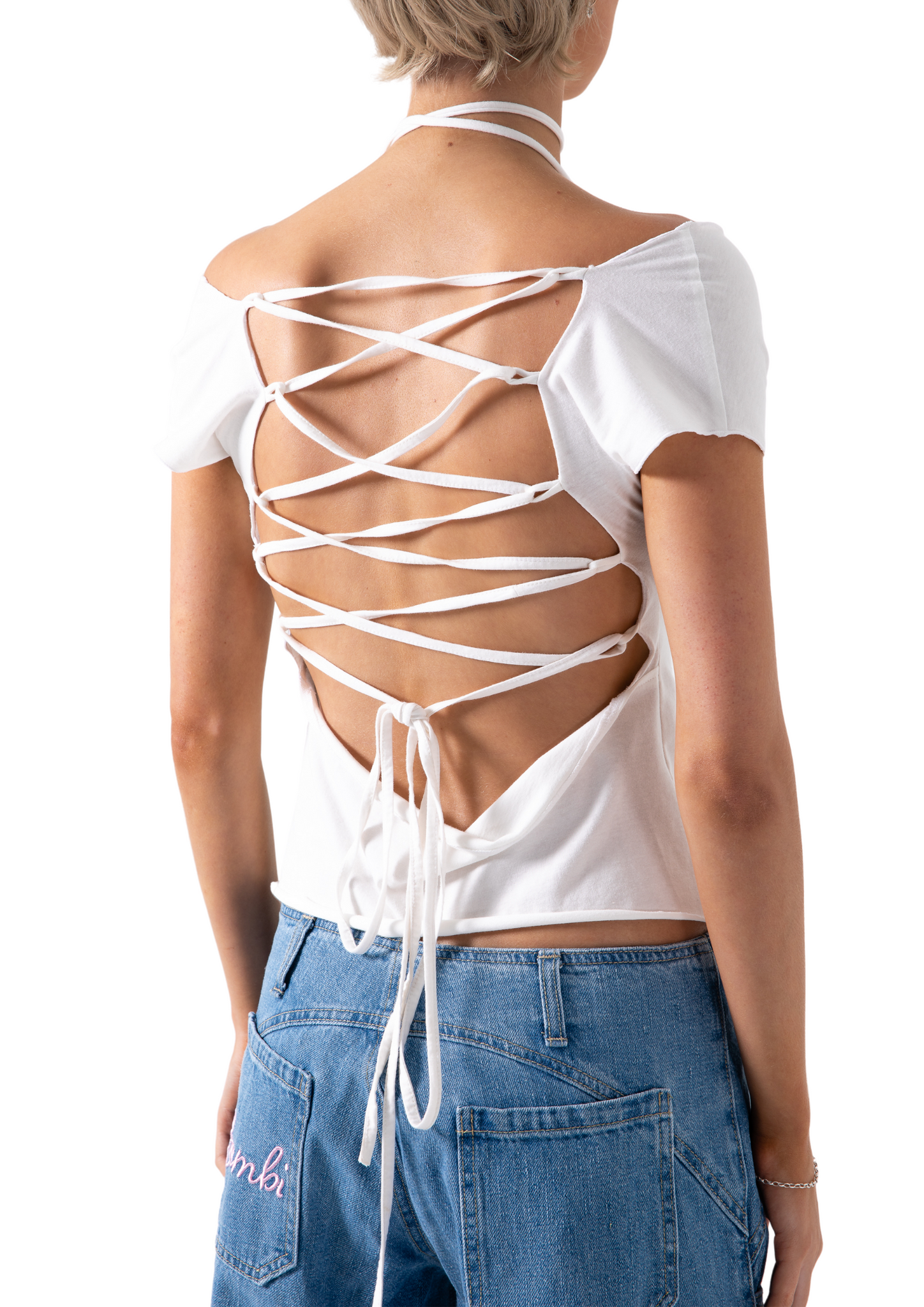 PAIGE SLING TOP - OFF WHITE