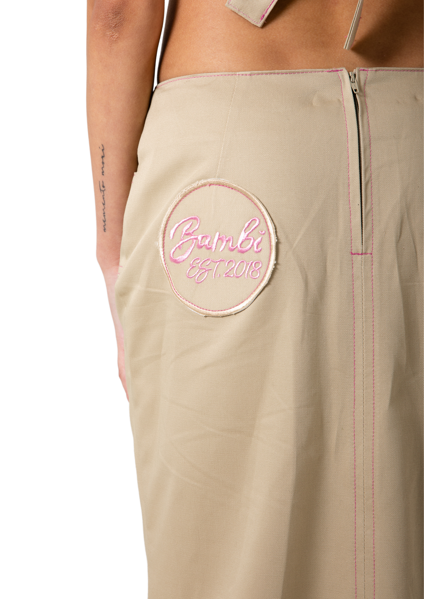 RILEY SKIRT - BEIGE