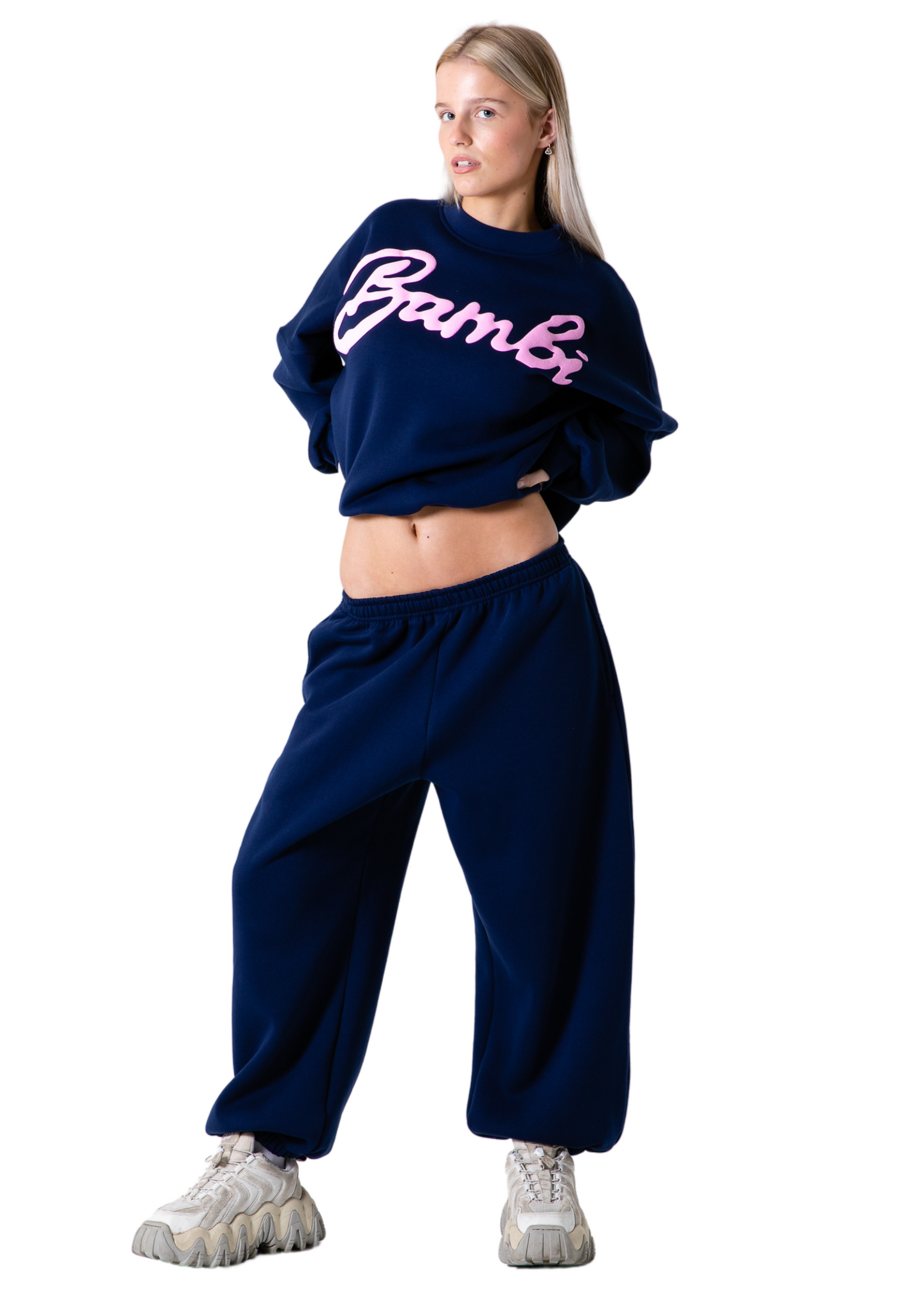 REMI TRACK PANT - NAVY