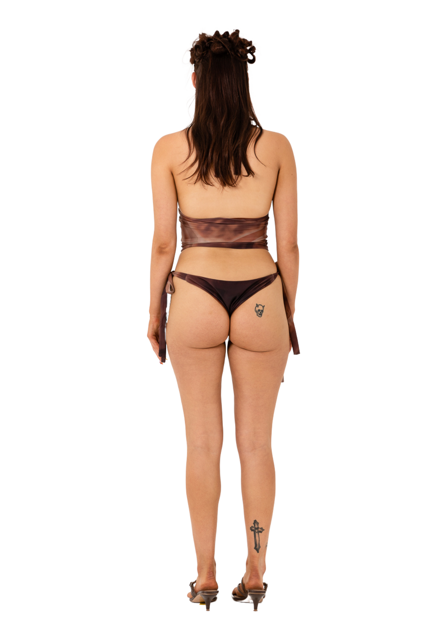 TANKINI BOTTOM - BROWN DYE