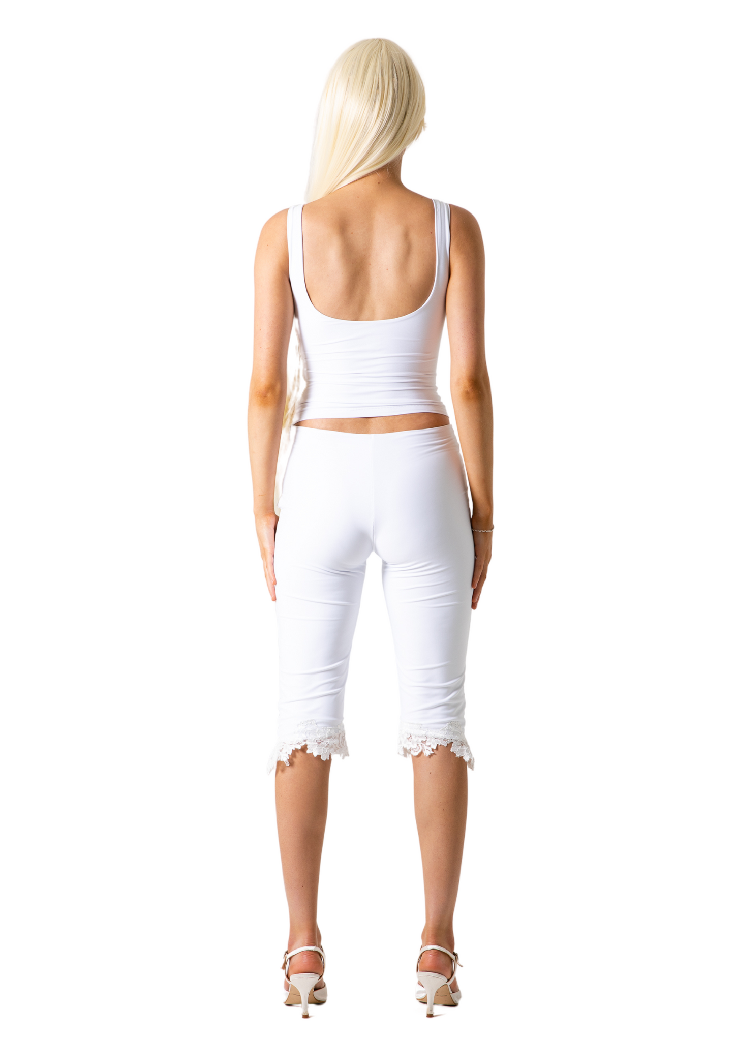 DEVON CAPRI - WHITE