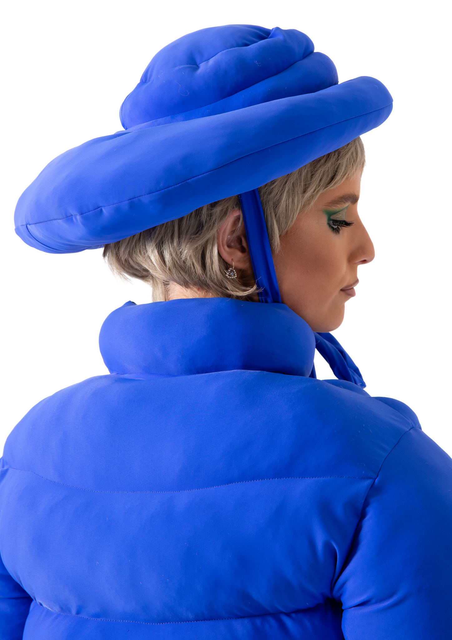 FUTURE PUFFER HAT - BLUE