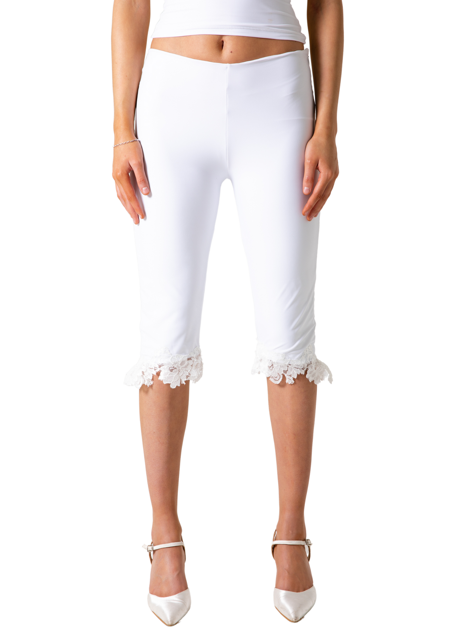 DEVON CAPRI - WHITE