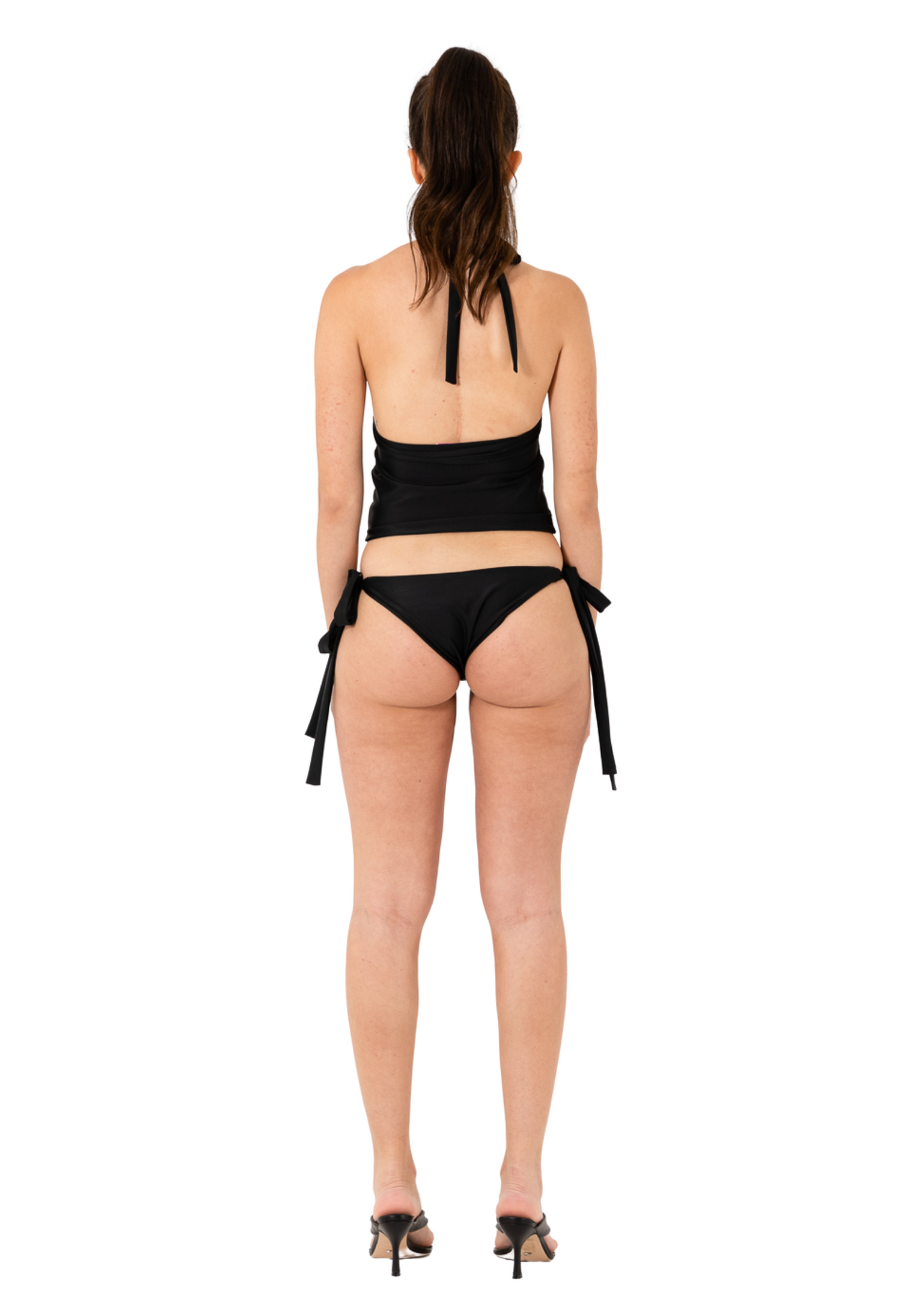 TANKINI TOP - BLACK