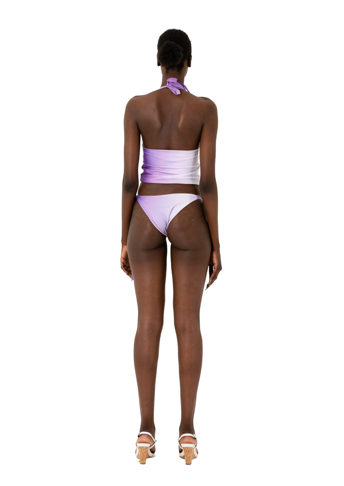 TANKINI TOP - PURPLE GRADIENT