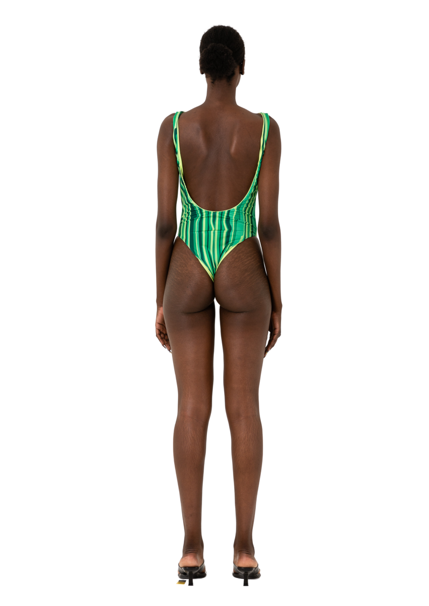 NOSTALGIA ONE PIECE - GREEN STRIPE