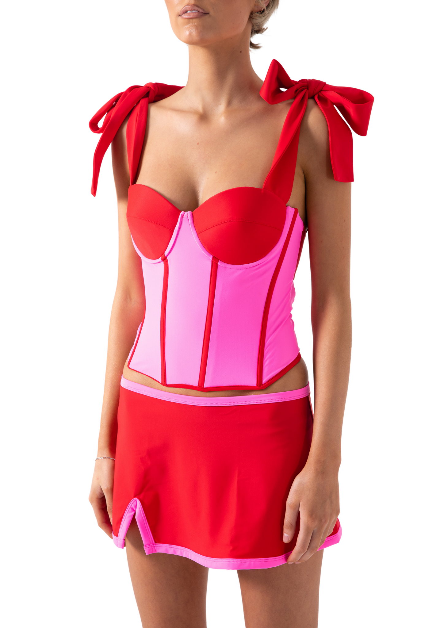 PRINCESS CORSET - RED