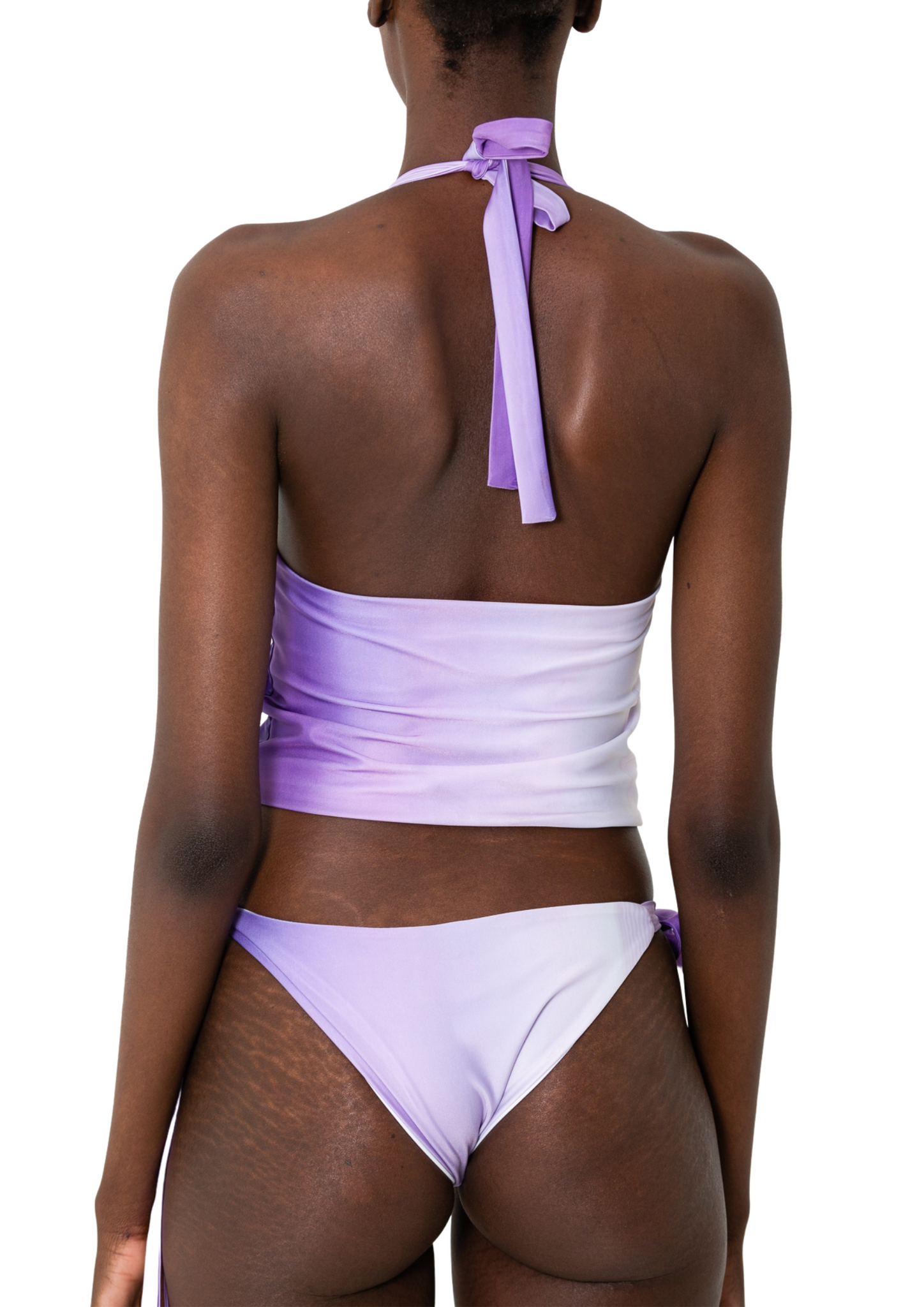 TANKINI TOP - PURPLE GRADIENT